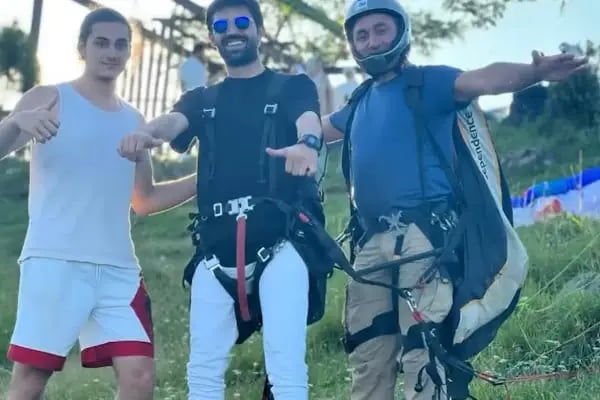 Trabzon Sera Gölü Yamaç Paraşütü - Resim 5