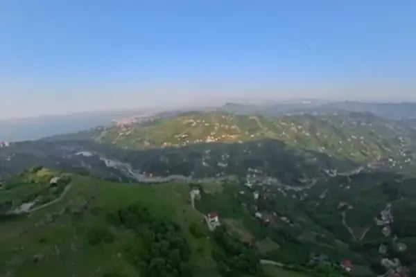 Trabzon Sera Gölü Yamaç Paraşütü - Resim 9