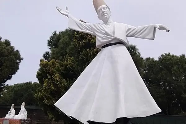 Mevlana Celâleddin-i Rumi Heykeli - Resim 17