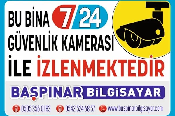 BAŞPINAR BİLGİSAYAR KAMERA GÜVENLİK VE ALARM SİSTEMLERİ - Resim 19