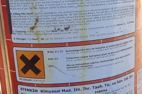 Stenkim Kimyasal Maddeler Sanayi ve Ticaret Anonim Şirketi - Fabrika - Resim 7