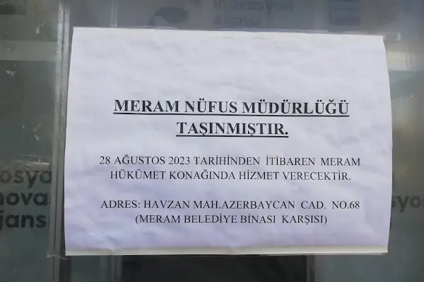 Meram İlçe Nüfus Müdürlüğü - Resim 13