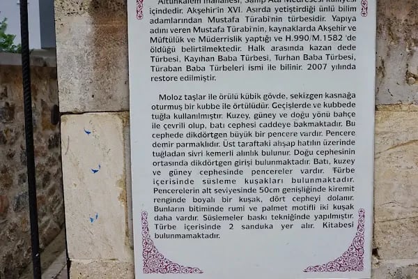 Mustafa Turabi Türbesi (Kazan Dede) - Resim 13
