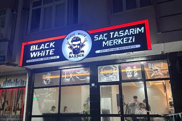 Black White Erkek Kuaförü - Resim 5