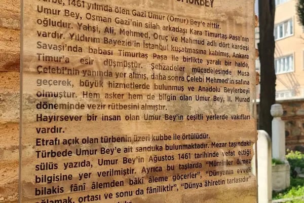 Umurbey türbesi - Resim 17