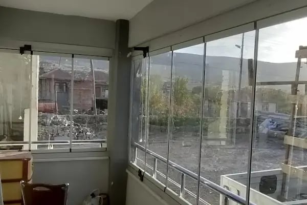 Koç Yapi Cam Balkon giyotin kepenk sis - Resim 14