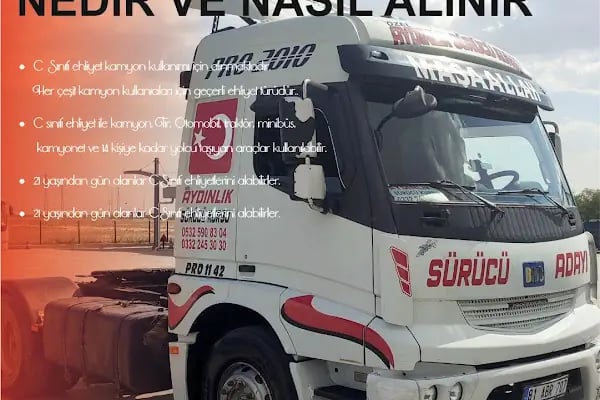 Konya Yazır Aydınlık Sürücü Kursu Özel Direksiyon Dersi Konya - Resim 8