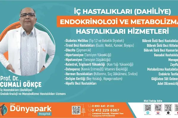 Prof. Dr. Cumali GÖKÇE - Resim 1