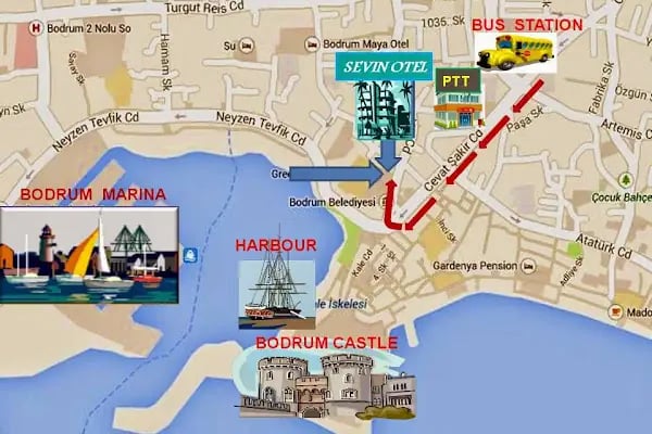 Sevin Otel Bodrum - Resim 10