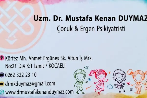 Çocuk ve Ergen Psikiyatristi Dr.Mustafa Kenan Duymaz - Resim 1