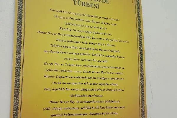 Kesikbaş Dede Türbesi - Resim 18