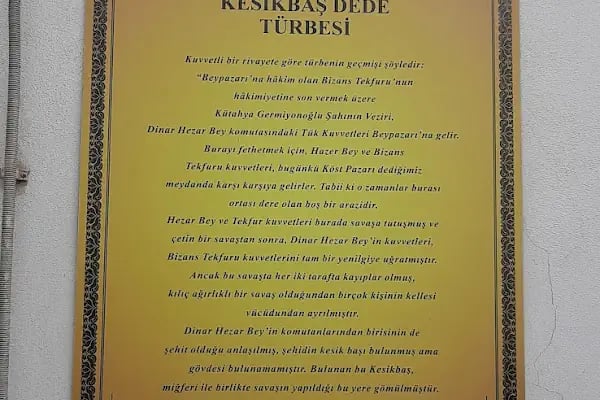 Kesikbaş Dede Türbesi - Resim 19
