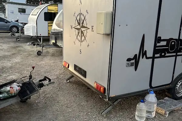 Demre Beymelek Ücretsiz Karavan Kamp Alanı Zabıtanın Yönlendirdiği - Resim 11