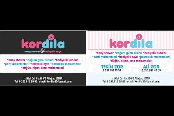 KORDİLA parti malzemeleri ,hediyelik ve pasta malzemeleri. - Resim 16