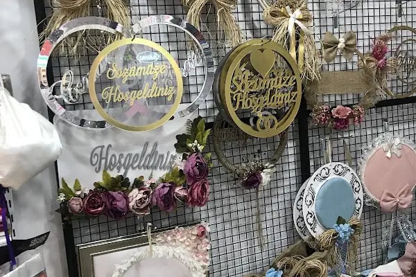 Minel Süs Parti Malzemeleri Söz Nişan Çikolata İsteme Çiçeği Bride Kına Sünnet - Resim 20