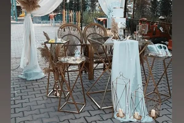 Minel Süs Parti Malzemeleri Söz Nişan Çikolata İsteme Çiçeği Bride Kına Sünnet - Resim 2