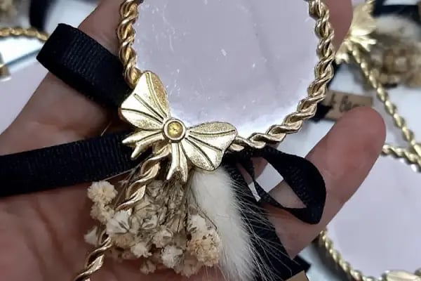 Minel Süs Parti Malzemeleri Söz Nişan Çikolata İsteme Çiçeği Bride Kına Sünnet - Resim 9