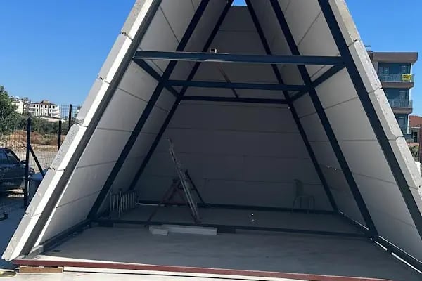 Antalya Demir Doğrama Prefabrik Konteyner Duvar Ferforje Korkuluk Panel Çit - Resim 4