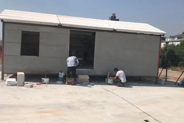Antalya Demir Doğrama Prefabrik Konteyner Duvar Ferforje Korkuluk Panel Çit - Resim 8