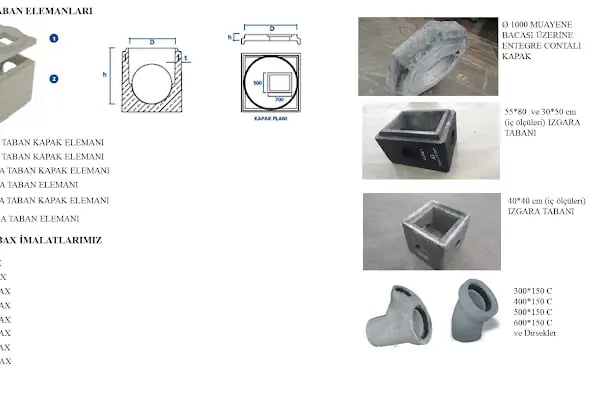 ag prefabdik beton boru - Resim 17