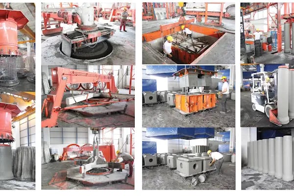 ag prefabdik beton boru - Resim 12