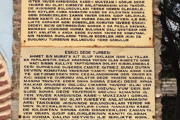 Eskici Dede Türbesi - Resim 12