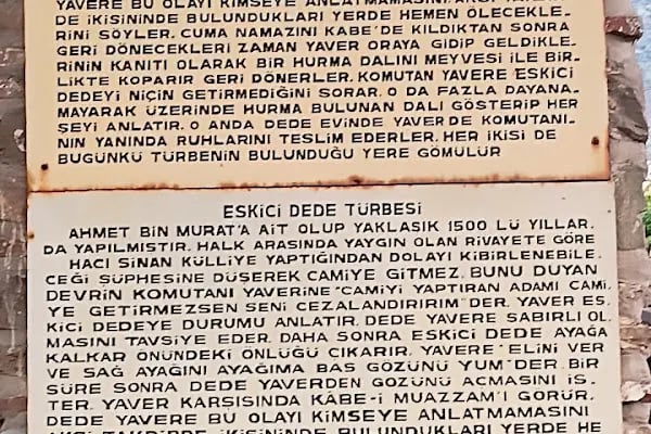 Eskici Dede Türbesi - Resim 16