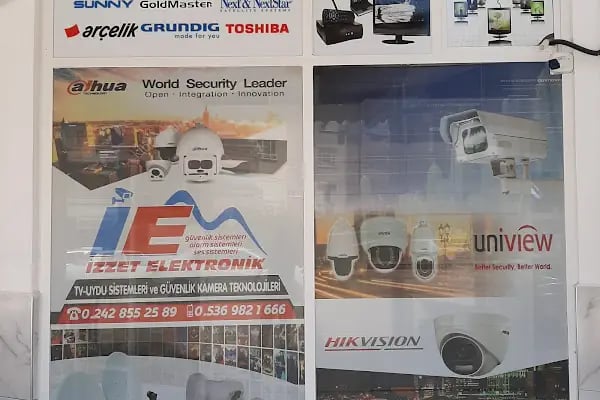 İZZET ELEKTRONİK UYDU TV SERVİSİ - GÜVENLİK SİSTEMLERİ - Resim 11