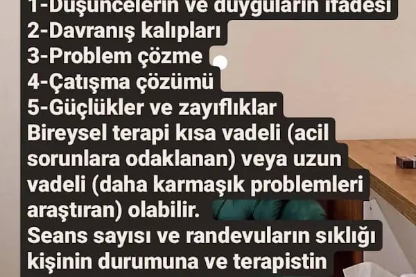 Konya Ereğli Psikolog İrem Tuna Kumcu - Resim 7