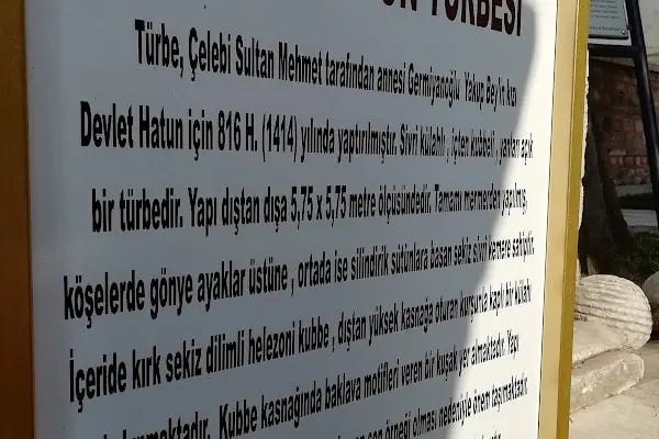 Devlet Hatun Türbesi - Resim 18