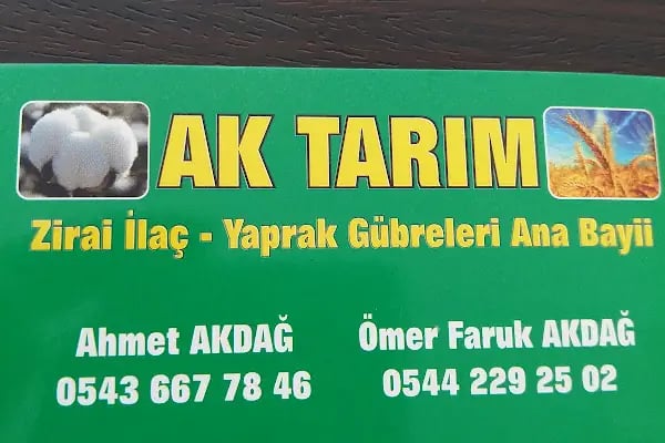 AK TARIM ZIRAI ILAÇ BAYİİ - Resim 1