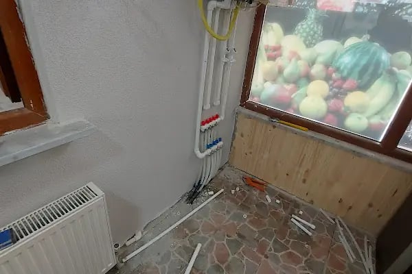 Çöl sıhhi tesisat kombi petek doğalgaz Çerkezköy kapaklı - Resim 9