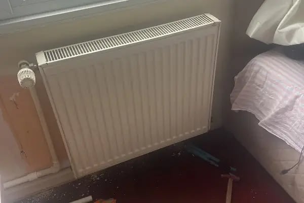 Çöl sıhhi tesisat kombi petek doğalgaz Çerkezköy kapaklı - Resim 6