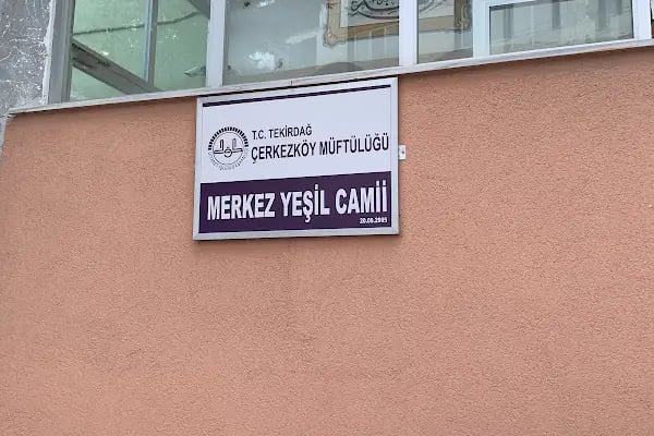 Çerkezköy Müftülüğü Yeşil Cami - Resim 13