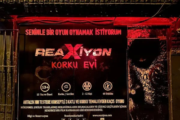 Reaxiyon Korku Evi Antalya - Resim 12