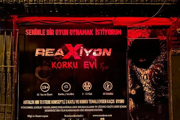Reaxiyon Korku Evi Antalya - Resim 6
