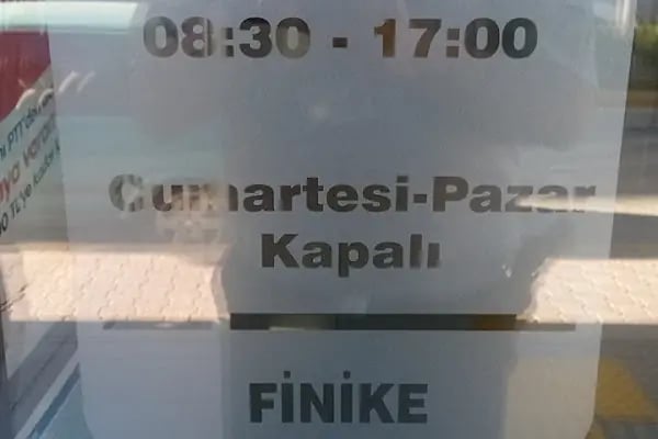 PTT FİNİKE MERKEZ MÜDÜRLÜĞÜ - Resim 6