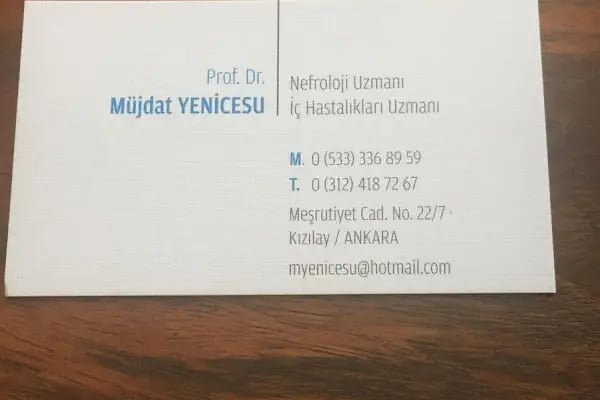 Prof. Dr. Müjdat Yenicesu - Resim 2