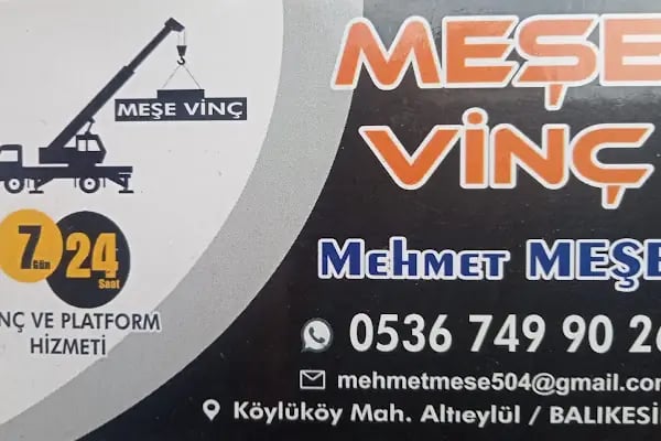 Balıkesir Meşe Kiralık Vinç ve Forklift - Resim 5
