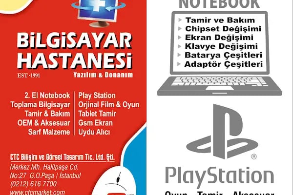 Bilgisayar Hastanesi (Ctc Bilişim ve Görsel Tasarım Tic. Ltd. Şti.) - Resim 12