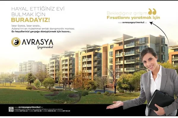 Adana Satılık Daire - Avrasya Gayrimenkul - Resim 15
