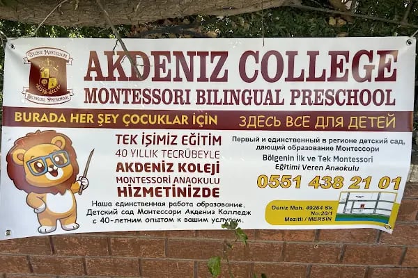 Özel Akdeniz Koleji Montessori Anaokulu - Resim 10