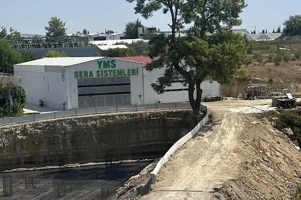 YMS Sera- Çelik Konstrüksiyon Modern Sera İmalat Isıtma Sistemleri ve Sulama Sistemleri - Resim 8