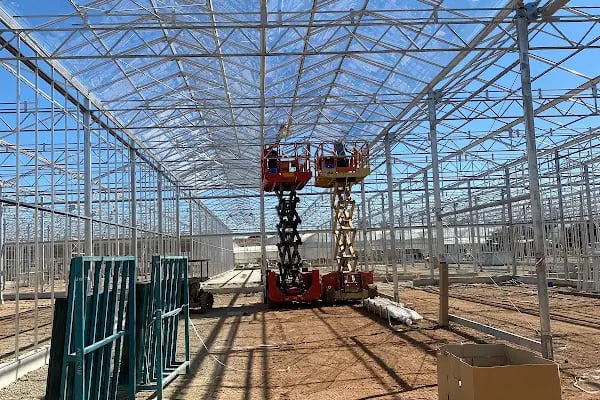 YMS Sera- Çelik Konstrüksiyon Modern Sera İmalat Isıtma Sistemleri ve Sulama Sistemleri - Resim 2