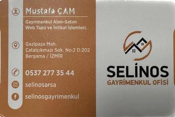 SELİNOS EMLAK GAYRİMENKUL VE YATIRIM OFİSİ - Resim 1