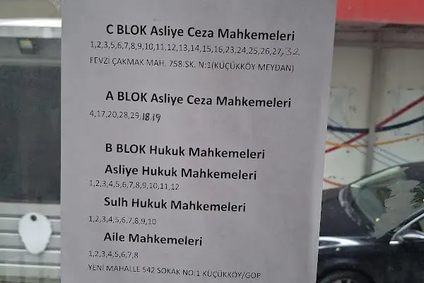 Gop Asliye Ceza Mahkemeleri - Resim 1