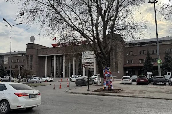 Ankara Tren Garı - Metro İstasyonu - Resim 8