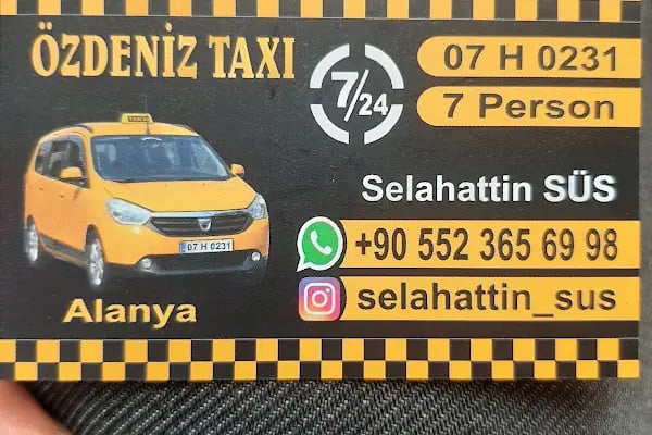 Alanya Taxi özdeniz - Resim 9