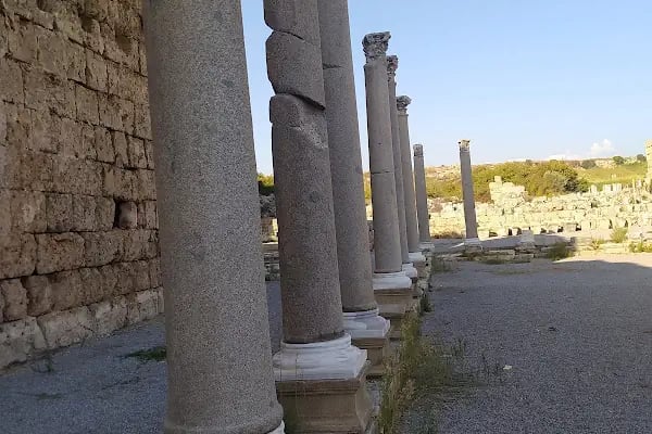 Perge Güney Hamamı - Resim 13