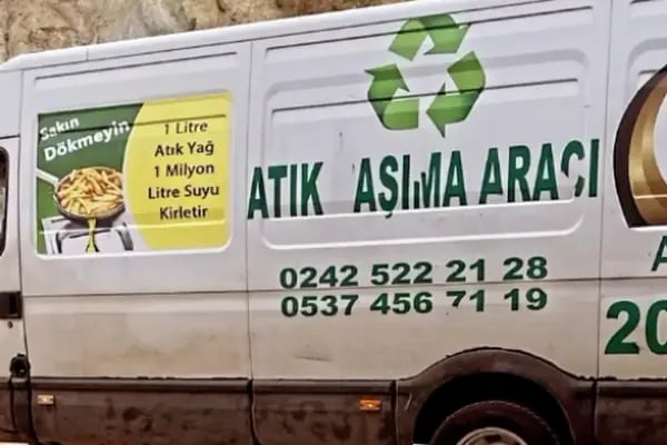 Alanya Pegas Bitkisel Atık Yağ Toplama - Resim 3